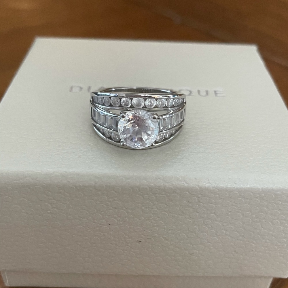 Diamonique Cubic Zirconia Ring